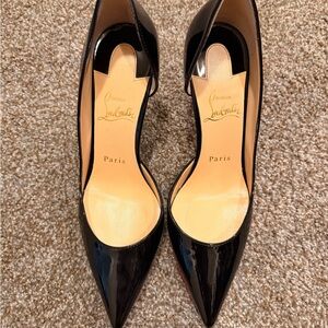 Christian Louboutin IRIZA Patent Heels size 38